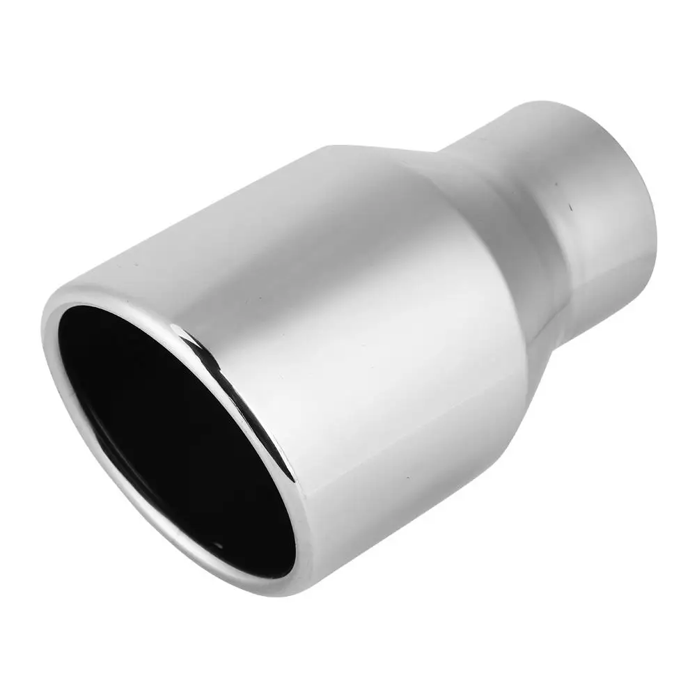 Muffler Exhaust 63-102mm Universal No Soldering Required Fishtail Exhaust Tips Easy Install for Modificat