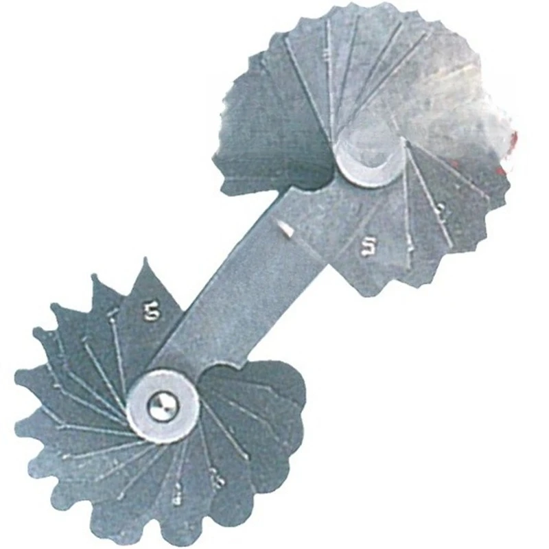 Imported radius gauge radian gauge FUJITOOL 178-112 213 fillet gauge is not easy to rust