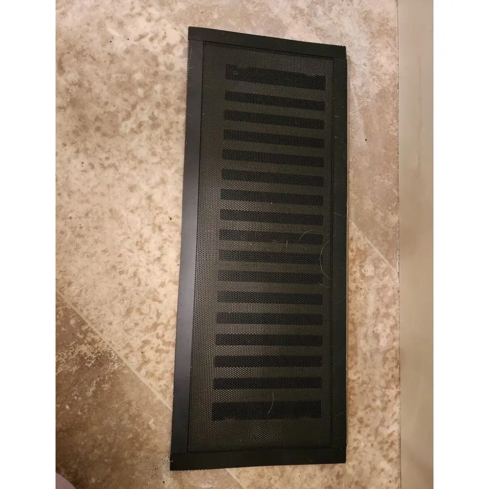 2Pcs Rectangle Shape Magnetic Air Vent Screen Cover Adhesive Design Mesh Filter Mesh Vent Cover Easy Install Durable