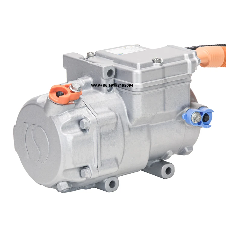 

Новый комплект электрического компрессора 28cc 24V DC для автомобилей, универсальный спиральный компрессор переменного тока для автомобильных кондиционеров
