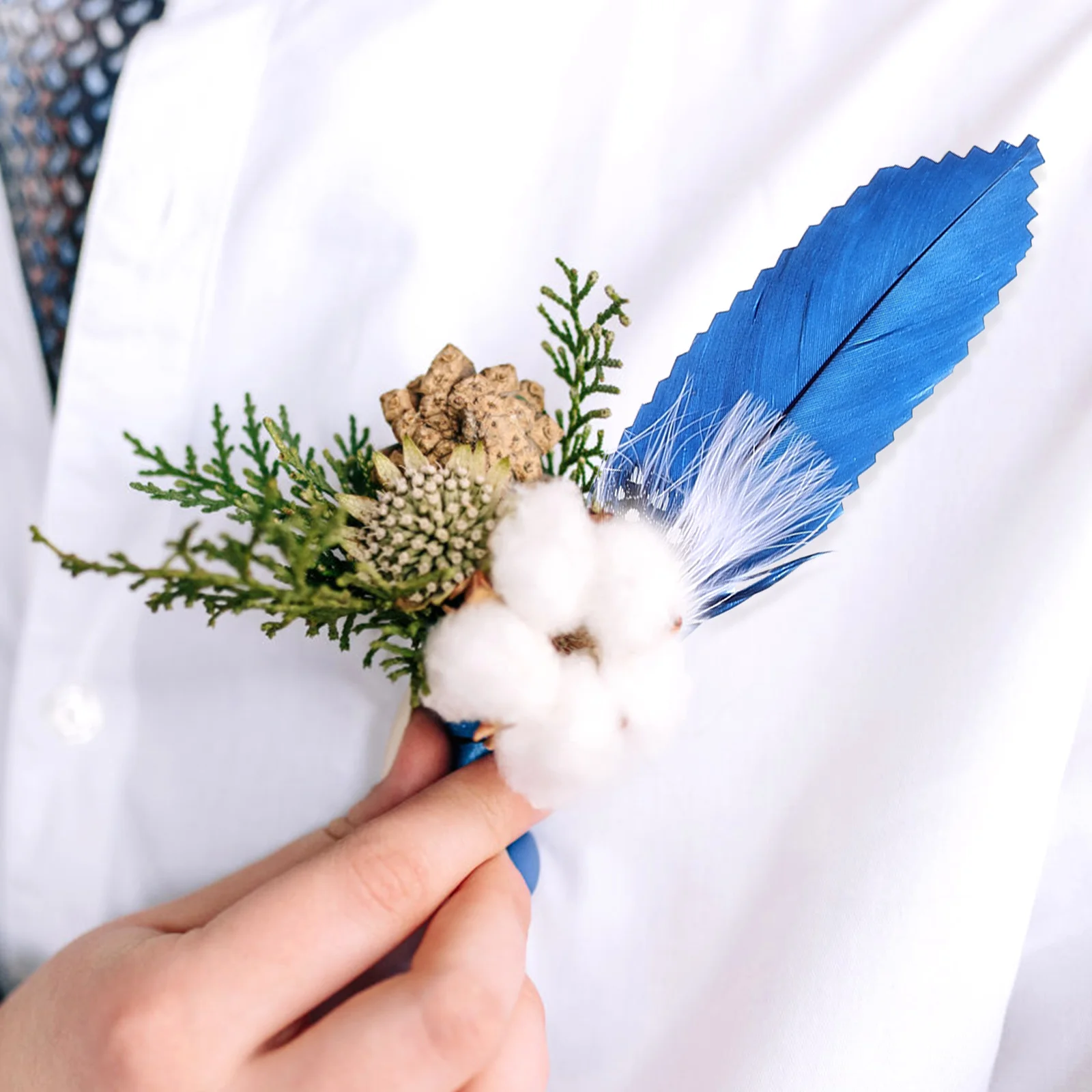 

12Pcs Plume Decorations Lightweight DIY Craft Materials Wedding Party Hat Decor Handmade Earring Accessories Supplies