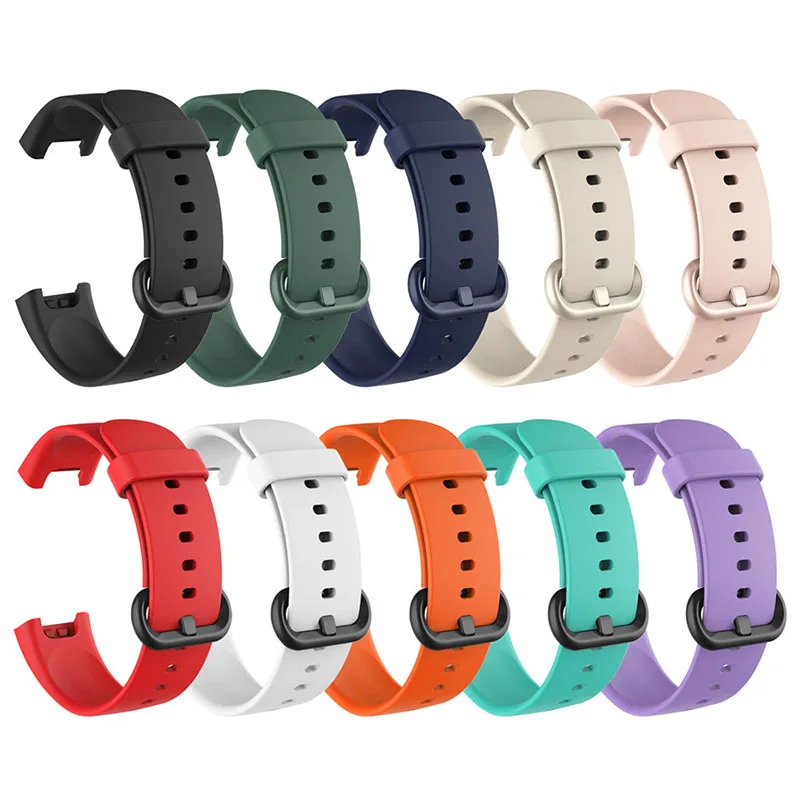BEHUA Silikonarmband Ersatz für Xiaomi MI Watch Lite Redmi Armband Zubehör Uhrenarmband Sport Mode Correa Gürtel – Detail 3