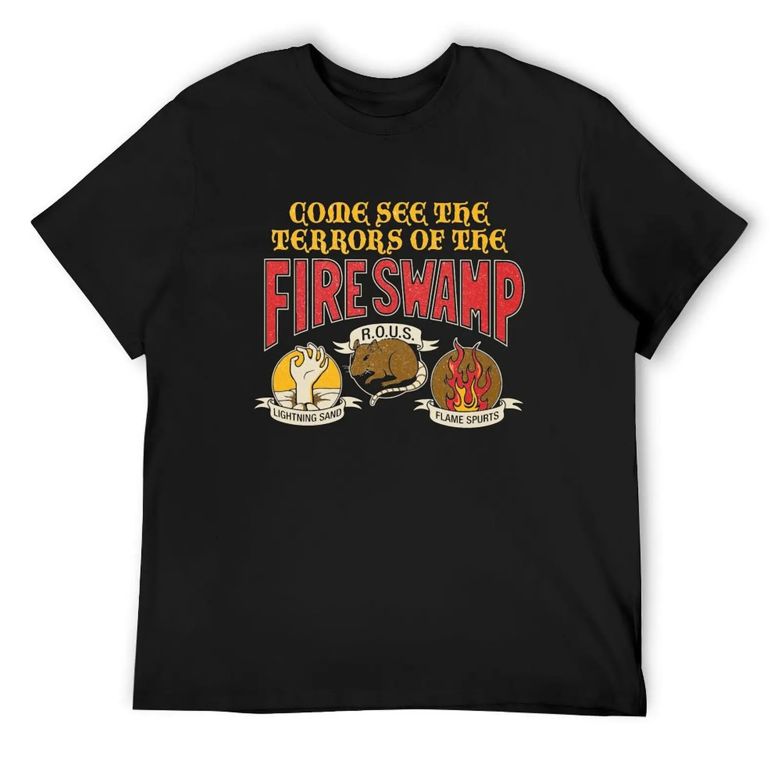 The Terrors of the Fire Swamp T-Shirt blacks basketball graphic tees hippie clothes shirts men graphic