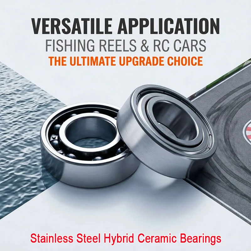 5pcs ABEC7 Hybrid Ceramic Bearings 6x13x5 S686C ZZ Stainless Steel Ball Bearings 6*13*5 S686 S688 S693 S694 S695 S696 RC Bearing
