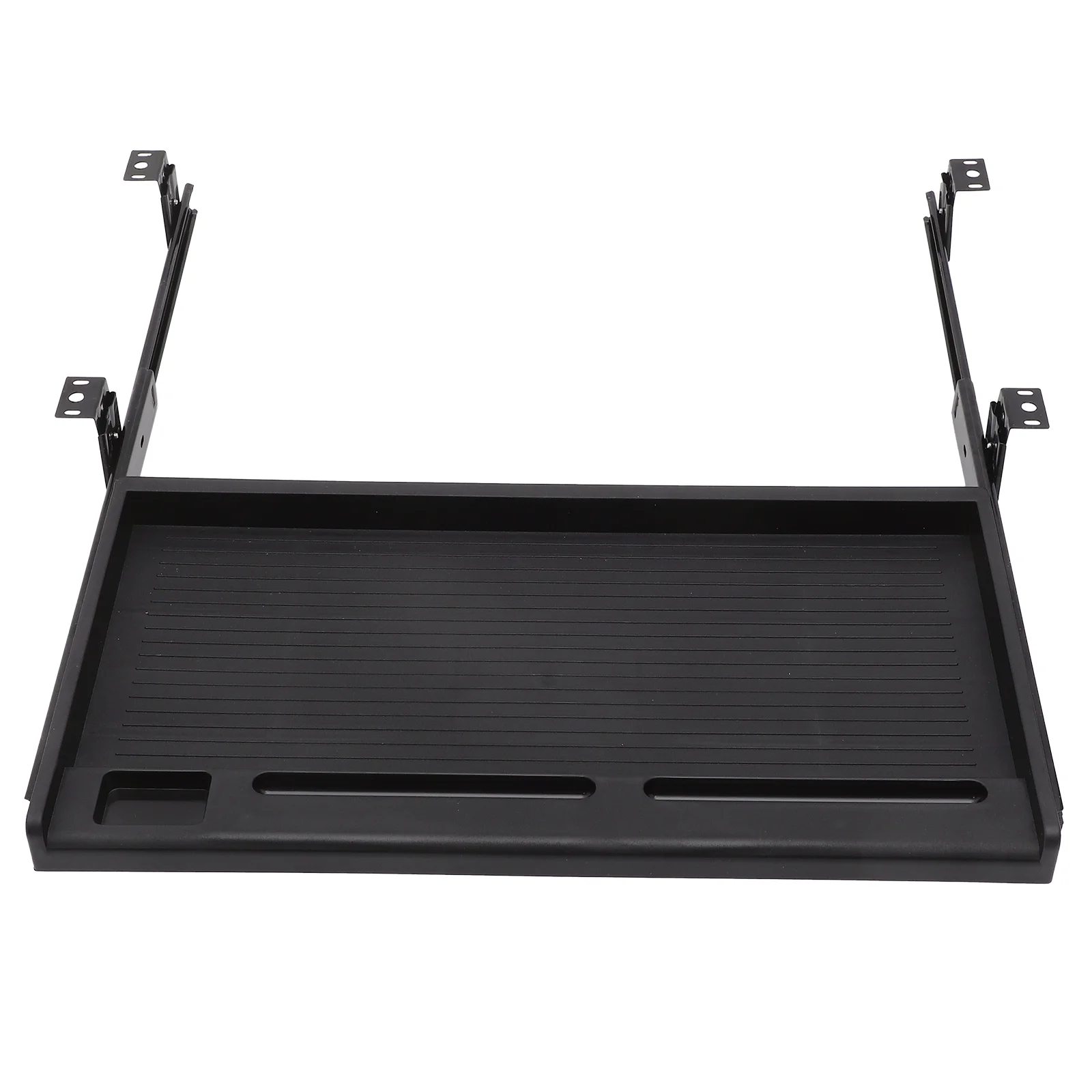 Keyboard for Laptop Tray Shelf under Desk Pull Out Sliding Black Table Drawer Office