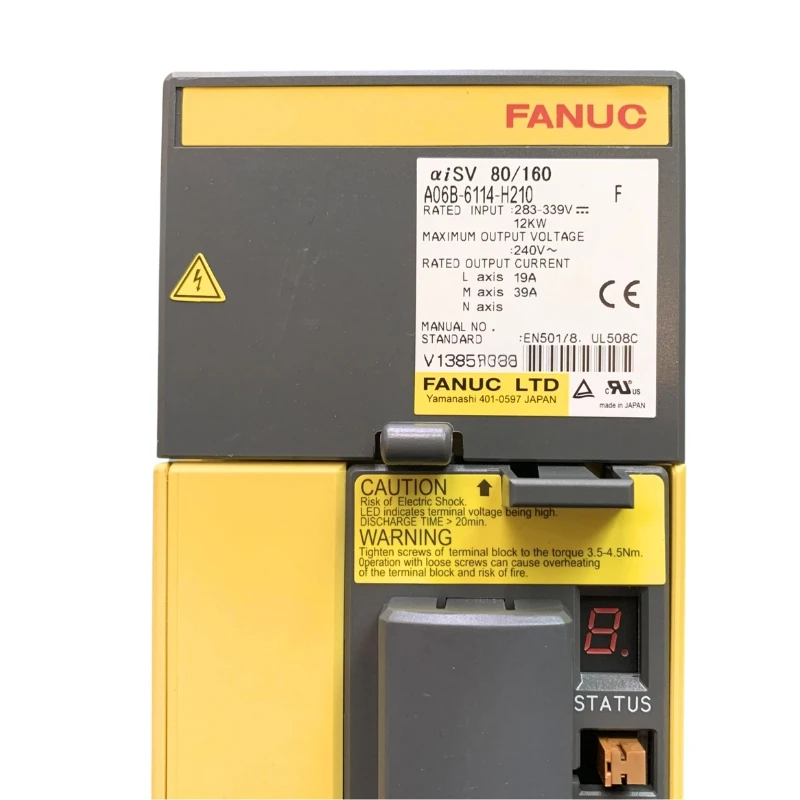 

Fanuc A06B-6114-H210 Servo Amplifier Tested ok Expedited Delivery