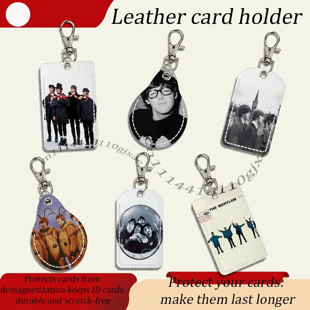 AliExpress – The B-Beatles Band HELP Card Keychain Fashion Pendant Bag ID Door Card Case Bus Card Cute Adult Scratch Resistant