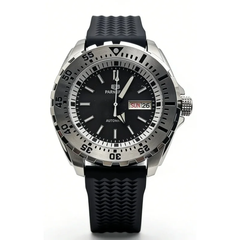 

Automatic Mechanical Watch Men Luxury Business Casual Wristwatch with Date Function