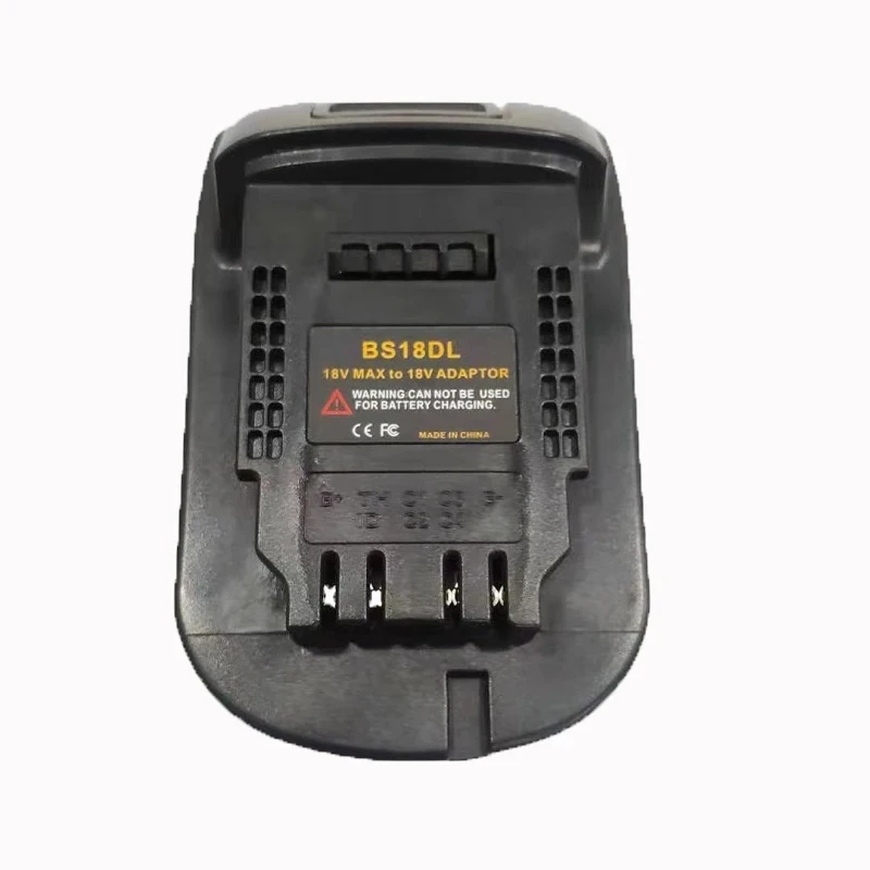 

BS18DL Battery Adapter for Bosch Lithium Battery to for Dewalt 20V DCB184/DCB181/DCB182/DCB200/DCB201 Power Tool