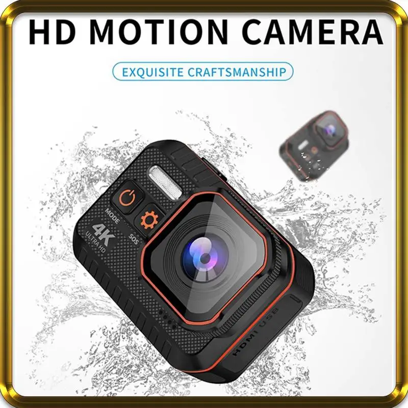 

-A95Z 1Set 4K HD Camera Waterproof Sport Camera ABS Helmet Video Recording Camera Drive Recorder