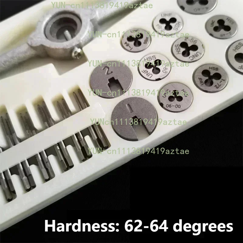 One Box 31Pcs Tap Die Mini Set High Speed Steel 6542 Small Thread Tap Wrench Precision Instrument