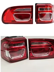 4 Pieces Full Kit Tail Light For Delica L400 Warning Lamp Tail Lamp With Bulbs Rear PD8W Warning Lights PE8W 1 More Bulb