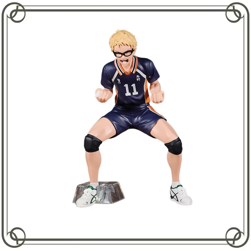 

Haikyuu!! Model Doll Kei Tsukishima Garage Kit Delicate Trendy Play Fashion Ornament Decoration Action Figures Model Kids Toy