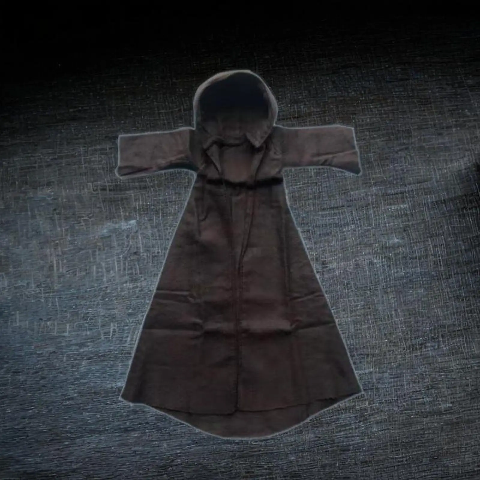 1/6 Scale Cape Robe with Hat Hoodie for 12 inch Female Action Figures image 4