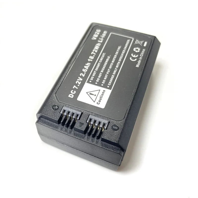 Battery 7.2V 18.72Wh VB26 Lithium Ion Battery Applicable Godox V1S V1N V1C V1F V1O V1 Flash Memory