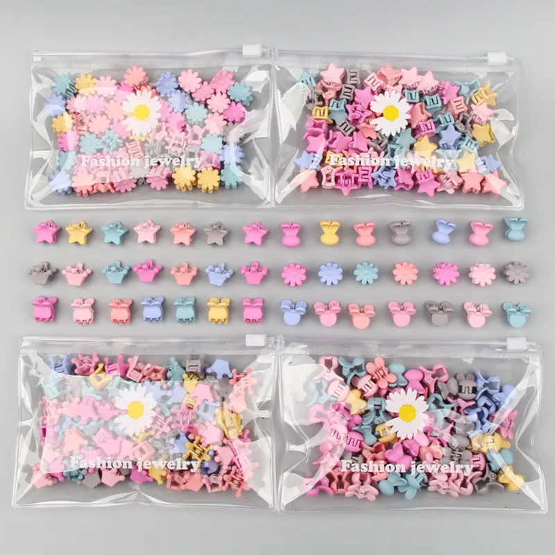 

30Pcs Sweet Princess Barrette Girls Hair Claws Flower Rabbit Animal Hairpins Kid Hair Accessories Beauty Styling Tools Clips