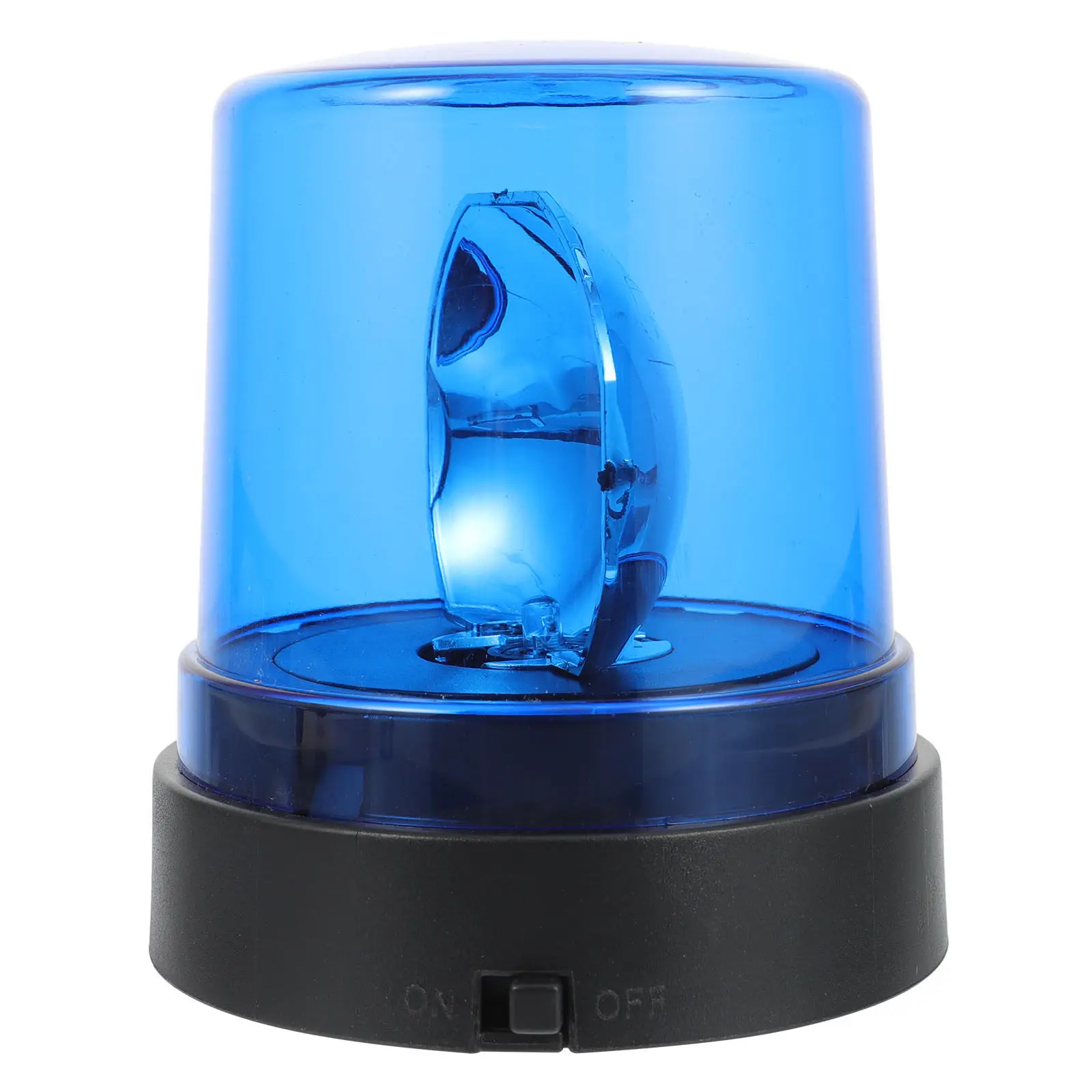 Red LED Rotating Warning Light for Police Game Fun Flashing Alert Lamp Emergency Signal Light Decorative Party Prop