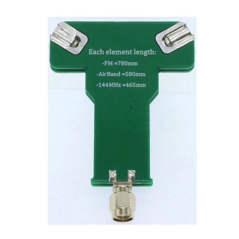 

77M-415MHz new FM aviation satellite cloud map positive V sheep's horn telescopic antenna V-dipole antenna