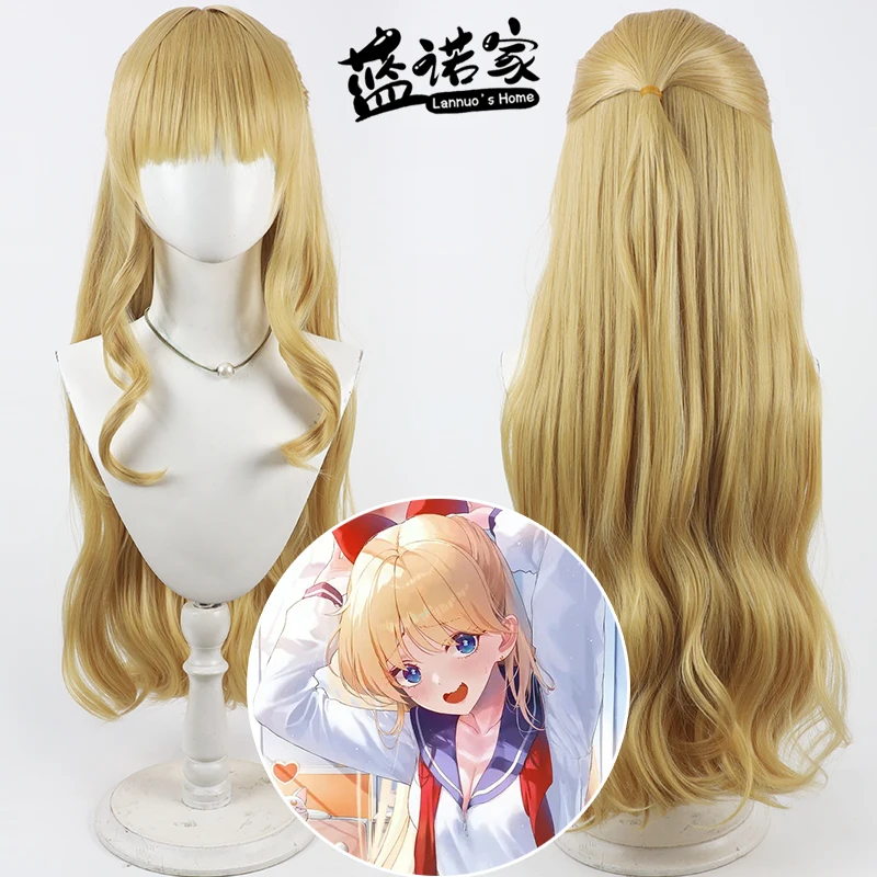 

Anime Minako Aino Cos Cosplay Wig Halloween Carnival Party Props Synthetic Hair Heat Resistant Fiber + Wig Cap