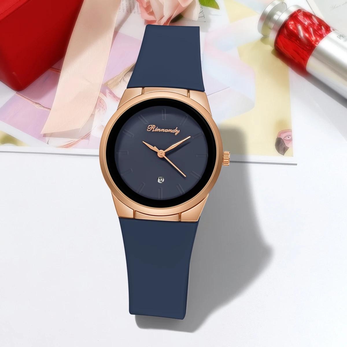 Simple Watches Women Quartz Wristwatch Casual Silicone Strap Ladies Watch Calendar Clock Gift Relogio Feminino