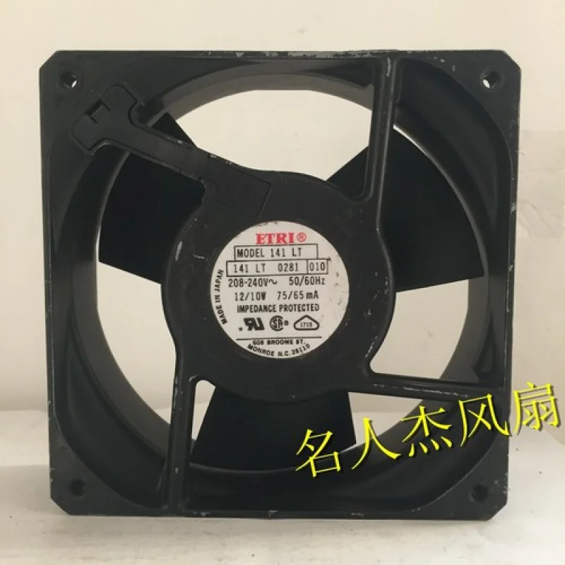 

C 1pcs ETRI 141LT0281 208V-240V 12 / 10W 12CM 12038 all metal AC fan