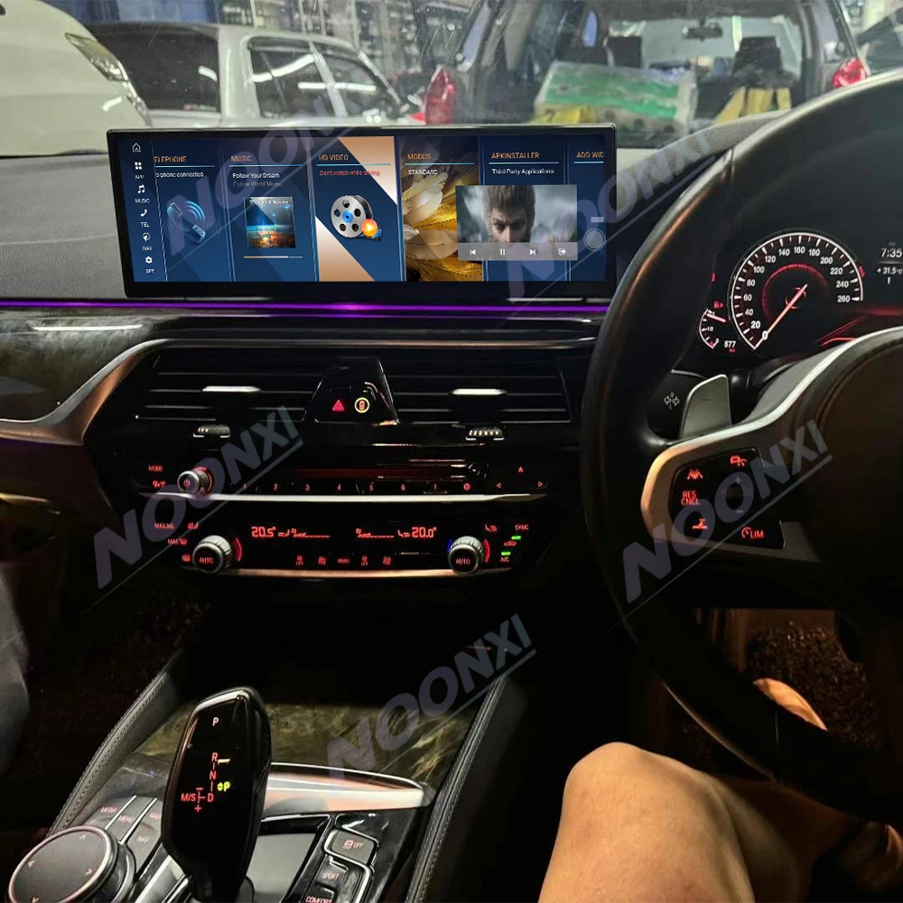 

14,9-дюймовый Android 14 для BMW G30 G38 2018-2022 Система EVO RHD Автомобильный радиоприемник Стерео GPS-навигация Мультимедийный плеер Carplay Головное устройство
