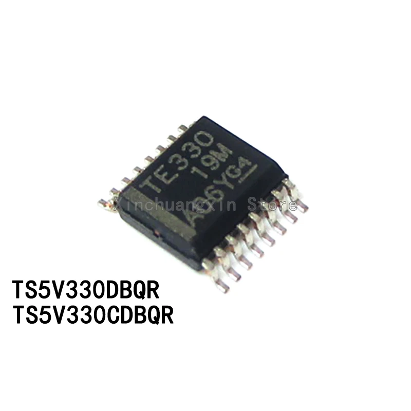 1PCS TS5V330CDBQR Printed Wire TE330C TS5V330DBQR Printed Wire TE330 SSOP-16  Analogue Switch/Multiplexer Chips