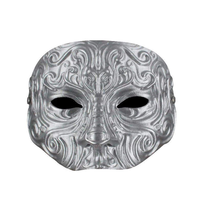 Mężczyźni Maski Masquerade Vintage Grecka Rzymska Maska Wenecka Retro Maska Halloween Festiwal Karnawał Mardi Gras Kostium Cosplay Party