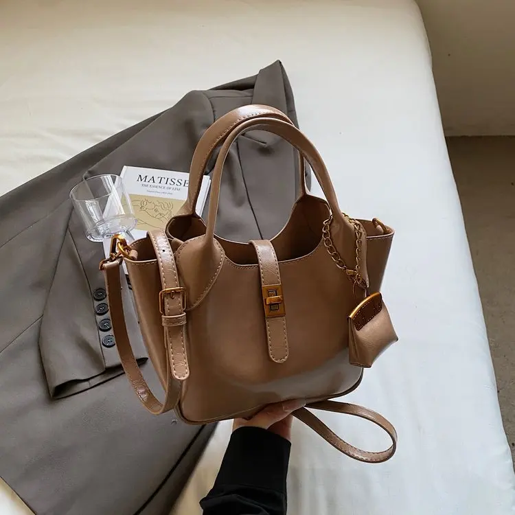 

Осень 2025 696 Новая сумка через плечо, пригородная сумка, модная сумка-корзина для овощей, сумка через плечо