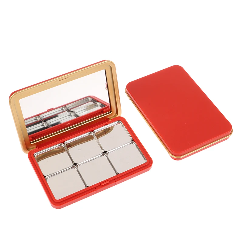 Multi-grids DIY Eyeshadow Palette With Mirror Empty DIY Cosmetic Box Magnetic Makeup Palette DIY Make Up Tool