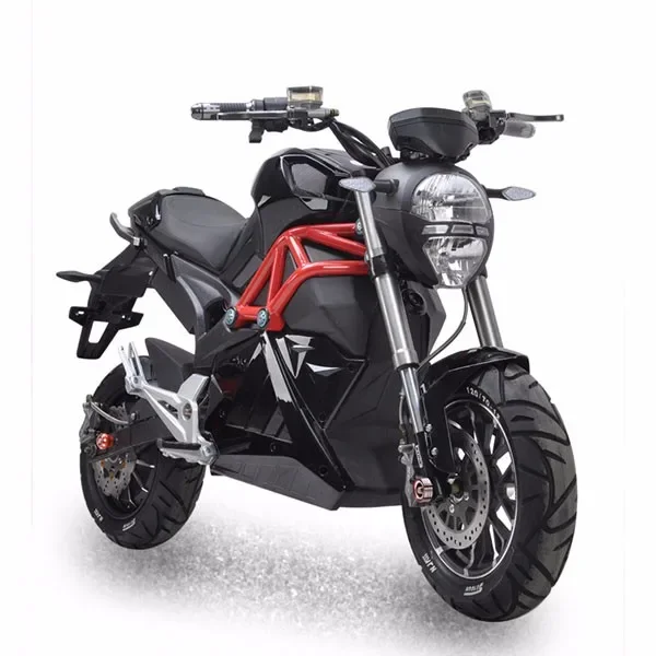 72/60v 2000w City Electric Motorcycle Teenagers Sport Bike  