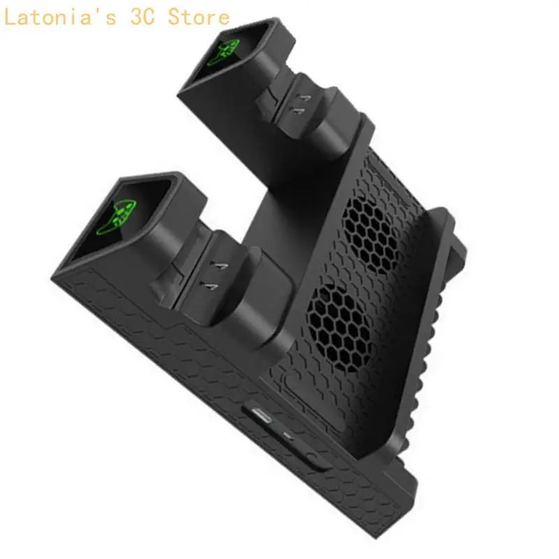 

X3UB Double Charging Stand Cooling Dock Holder with LED Light for X1X/X1S Console
