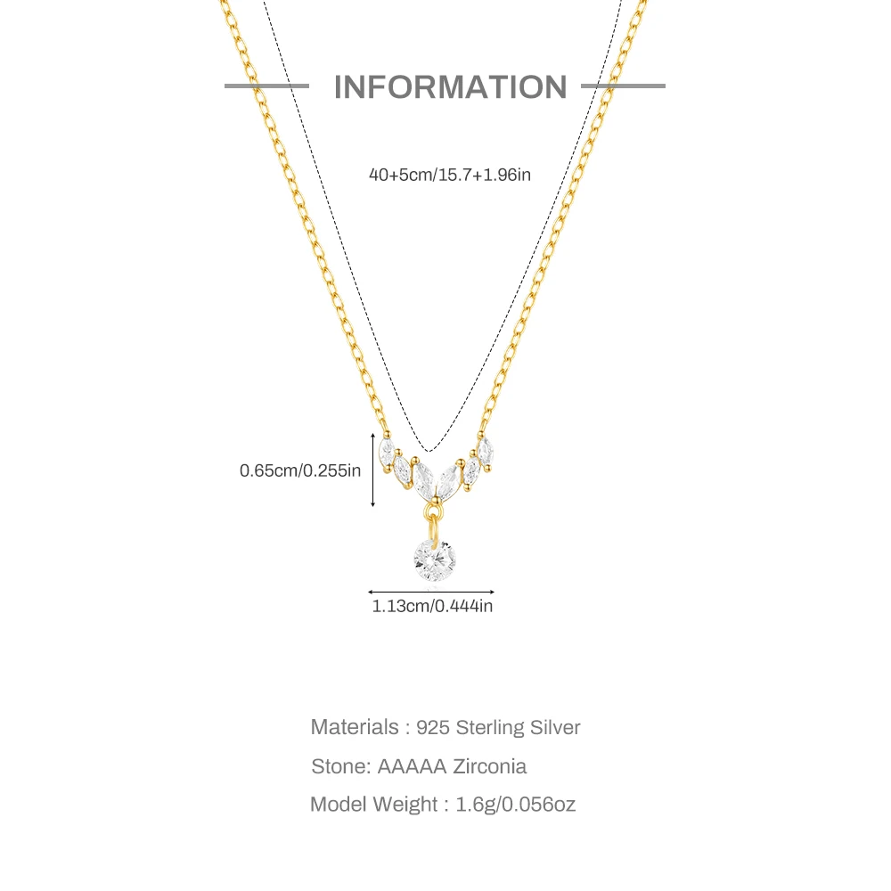 قلادة فراشة من الفضة الإسترليني للنساء ، قلادة كرة مستديرة ، لون ذهبي عيار 18 قيراط ، سلسلة ترقوة ، مجوهرات حفلات الزفاف