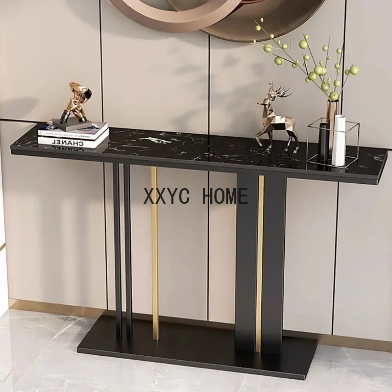 Display Black Console Tables Kitchen Home Commercial Desk Bar Counter Design Lectern Podium Mostrador Negocio Decoration