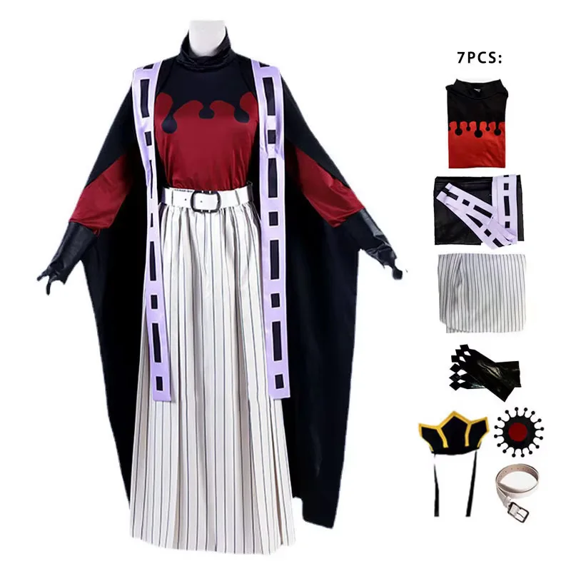 Anime Demon Enmu Douma Giyuutarou Cosplay UbuyashikiKagaya Costume Clothing Tailor Made