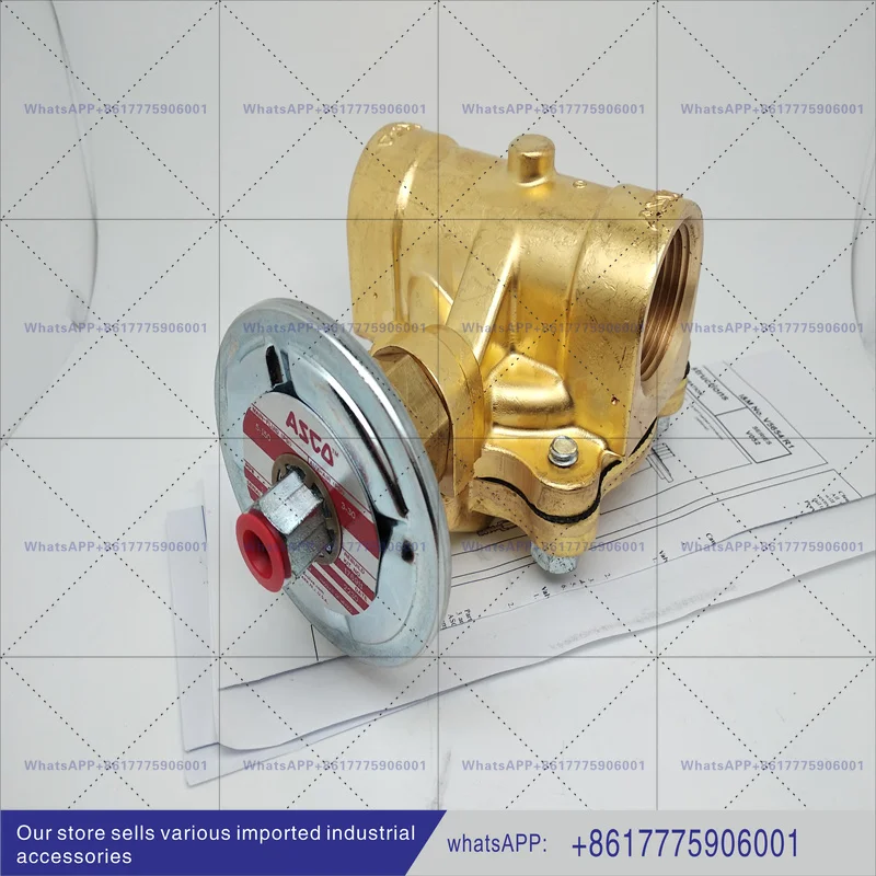 ASCO solenoid valve two-position two-way brass XF210D014K TPL15329