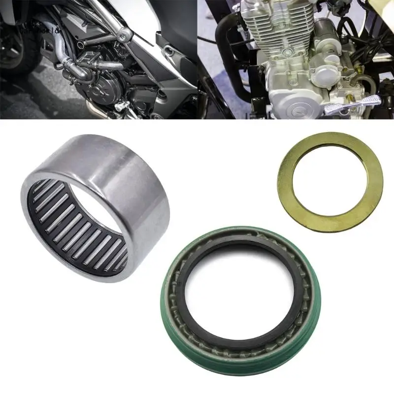 6XDB Knuckle- Bearings Spacer Oil Seal Set For Pajero Montero 2Nd L200 3Rd 1990-2005 MB160850 MB160670 MB160671