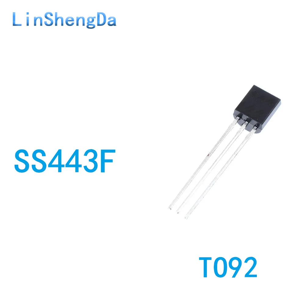 10PCS 43F 43AF SS443F DH43F YS43F Hall sensor SS43F SS443A inline TO92