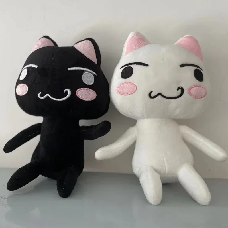 28CM Toro Inoue Cat Plush Toys Soft Stuffed Kittens Dolls Plushie Animal Figure Sofa bed Decorations Girls Kids Christmas Gifts