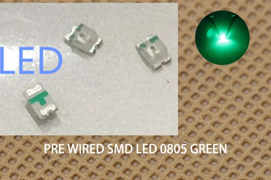 2000piece/lot  FOR 100%new  0805 Green LED (SMD) - Ultra Bright   High brightness 0.8 thickness