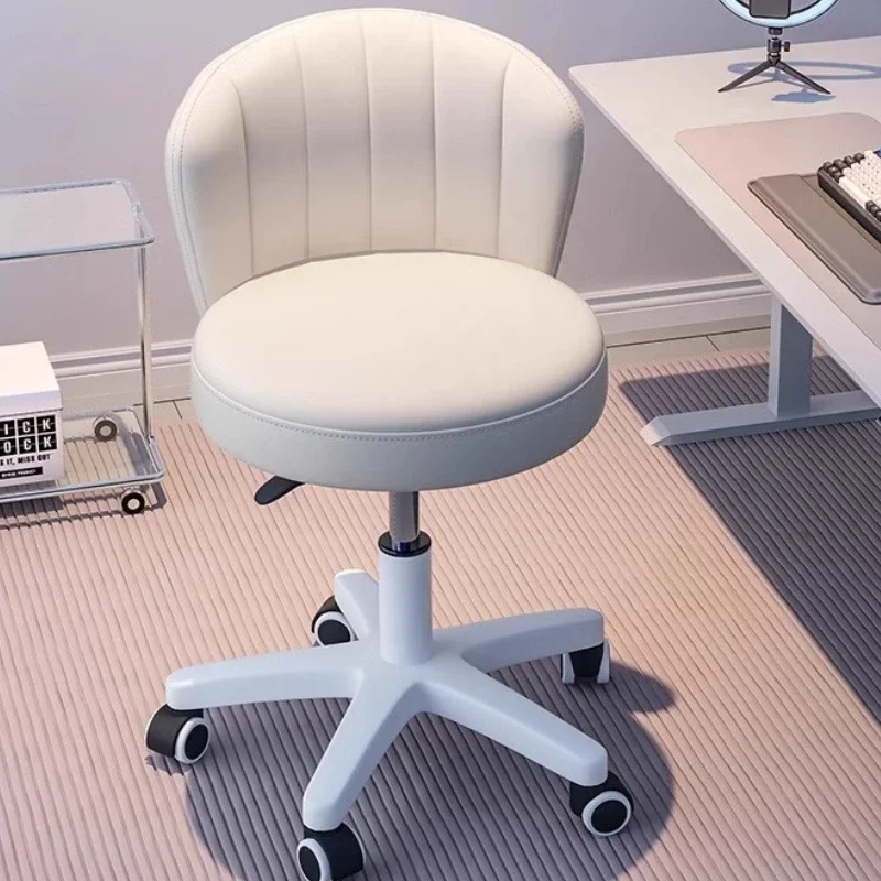 Vanity Chair Cadeira Escritorio Chaise Gaming Student Dormitory Computer Chair Mesas De Computador White Chair Leather Chair