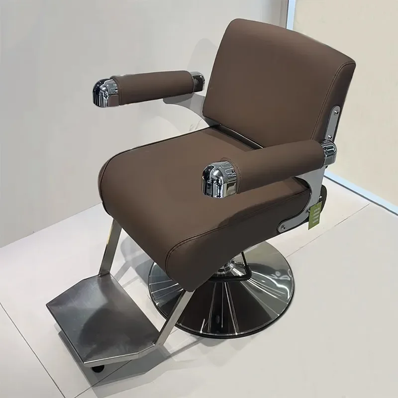 

Beauty Minimalist Footrest Barber Chair Professional Salon Chair Comfortable Design Modern Friseurstuhl Salon Furniture