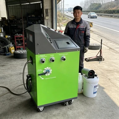 DPF SCR Cleaning Machine Factory Direct Supply Complete Fittings Diesel Commercial Vehicle Exhaust Filter Washer