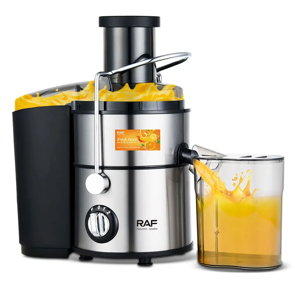 4 In 1 Juicer Machine Powerful Wide Mouth Stainless Steel Juicer Extractor For Vegetable Fruit
