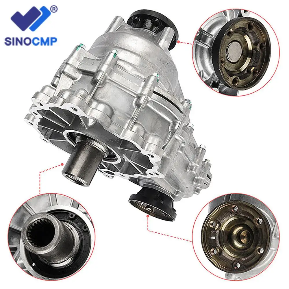 Transmission 52123725AD for 2014-19 Jeep Grand Cherokee Dodge Durango 3.6L V6 Single Speed Quadra-Trac I 4WD System Refurbished