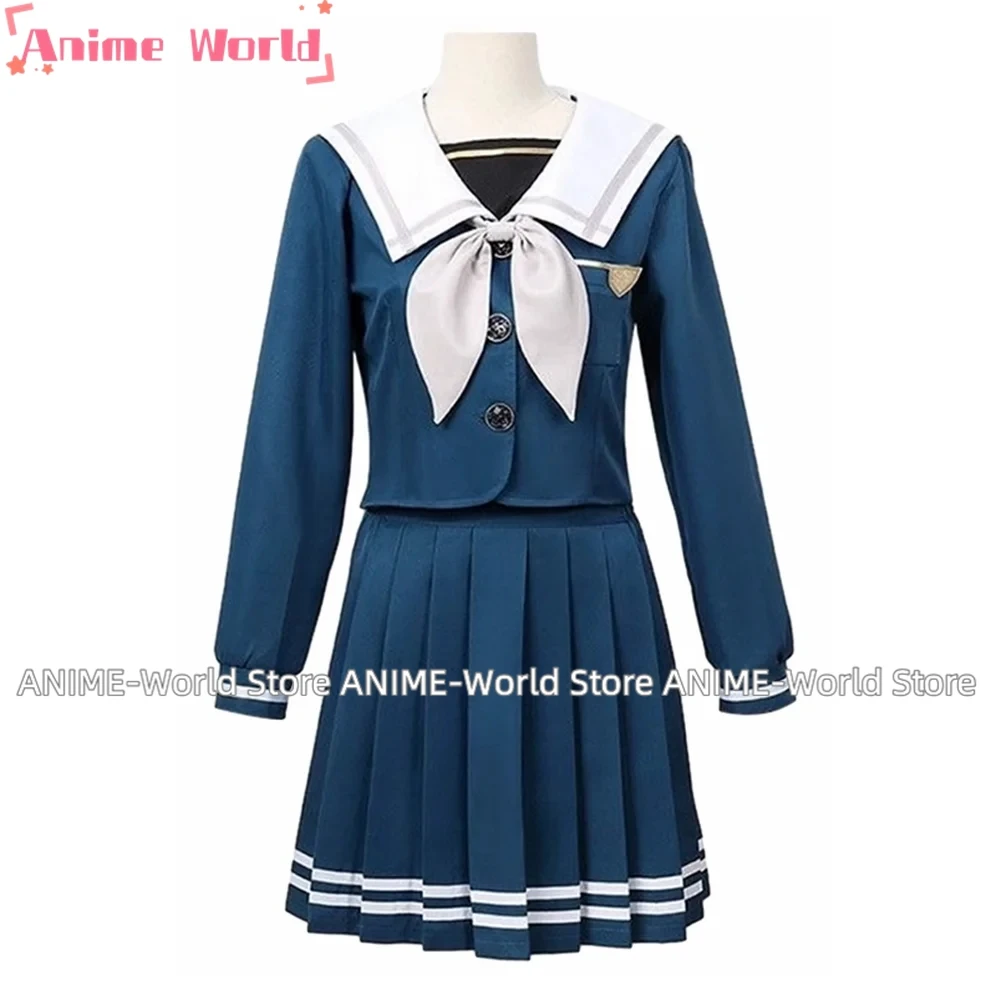 《Custom Size》Unisex Anime Cos Soyo Nagasaki Cosplay Costumes Sets Suit Student Uniform Dress Custom Size Wig