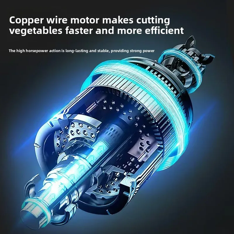 قطاعة خضراوات تجارية متعددة الوظائف 3 في 1 قطاعة كهربائية لتقطيع الطعام في الجزر والفواكه والخضروات