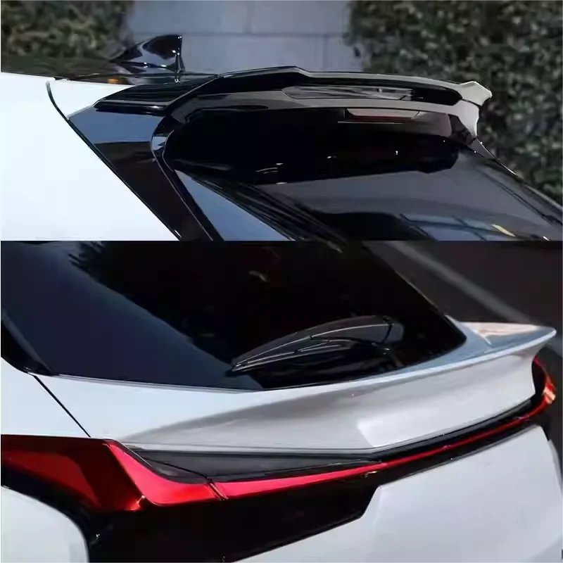 

General ABS Plastic Carbon Fiber Sport Car Spoiler Tail Rear Spoiler Suitable for Rear Bumper Rear Tail