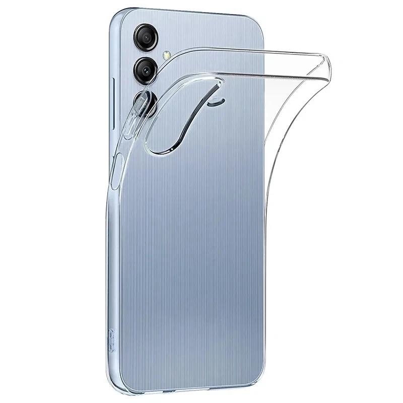 Ultradünne, transparente Silikonhülle für Samsung Galaxy A55 A54 A35 A34 A14 A15 A25 A24 A05s A05 A06 A16 A36 Transparente Abdeckung Bumper