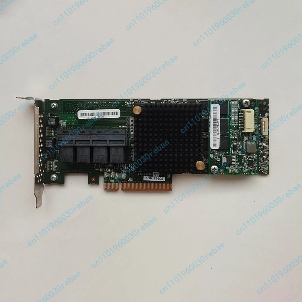 ASR-71605 1G HBA Passthrough array card 6G/s four-port expansion with 32 disk slots ASR-71605